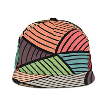 Load image into Gallery viewer, Multi-colored Fractals Snapback Hat