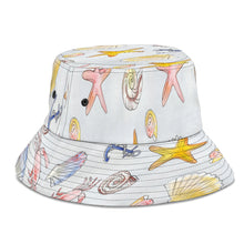Load image into Gallery viewer, Bucket Hat - Beach Theme