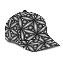 Load image into Gallery viewer, Black Geometric Classic Cap