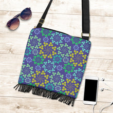 Load image into Gallery viewer, Crossbody Boho Handbag - Bubble Floral
