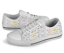 Load image into Gallery viewer, Low Top Shoe - Beach Themed