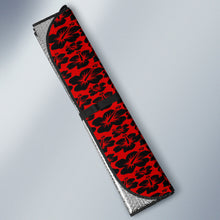 Load image into Gallery viewer, Vehicle Sun Shade Red Hibiscus