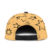 Load image into Gallery viewer, Stars on Brown Snapback hat