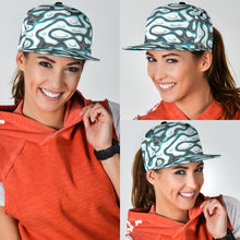 Load image into Gallery viewer, Blue Marble Snapback Hat