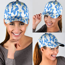 Load image into Gallery viewer, Blue Hibiscus Classic Cap