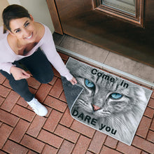 Load image into Gallery viewer, Blue Eyed Cat Door Mat