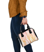 Load image into Gallery viewer, Shoulder Bag - Pink and Peach Wisps