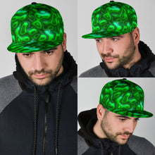 Load image into Gallery viewer, Blue Marble Snapback Hat