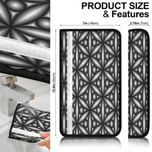 Load image into Gallery viewer, Seatbelt Covers Black and white Geometric Design