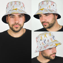 Load image into Gallery viewer, Bucket Hat - Beach Theme