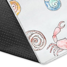 Load image into Gallery viewer, Area Rug - Beach Themed – Coastal Elegance with Crabs, Seashells & Starfish