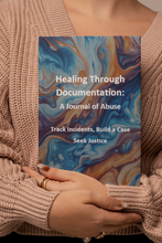 Load image into Gallery viewer, Digital Download - Healing Through Documentation: A Journal for Recording Abuse - Track Incidents, Build a Case, Seek Justice (PDF Format)