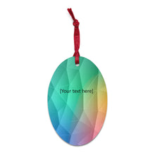 Load image into Gallery viewer, Cotton Candy Wooden ornaments - Personalized