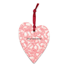 Load image into Gallery viewer, Pink Bubblegum Wooden ornaments - Personalized