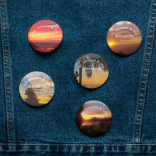 Load image into Gallery viewer, St Vincent and the Grenadines Sunset Collection - Set of 5 Pin Buttons 2.25"