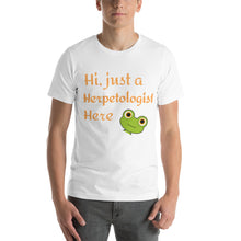 Load image into Gallery viewer, Herpetologist Unisex t-shirt