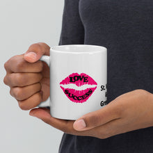 Load image into Gallery viewer, St. Vincent and the Grenadines Love and Success White glossy mug