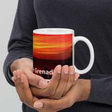 Load image into Gallery viewer, St. Vincent and the Grenadines Vibrant Sunset White glossy mug