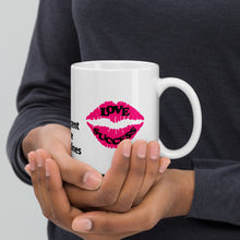 Load image into Gallery viewer, St. Vincent and the Grenadines Love and Success White glossy mug