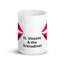 Load image into Gallery viewer, St. Vincent and the Grenadines Love and Success White glossy mug