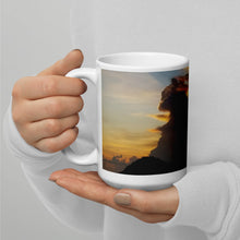 Load image into Gallery viewer, St. Vincent and the Grenadines Sunset Shadow Over Kingstown White glossy mug