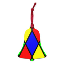 Load image into Gallery viewer, Stained Glass Wooden ornaments