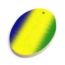Load image into Gallery viewer, St. Vincent and the Grenadines National Colors Wooden ornaments - Personalized