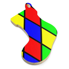 Load image into Gallery viewer, Stained Glass Wooden ornaments