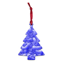Load image into Gallery viewer, Cloudy Blue Wooden Ornaments