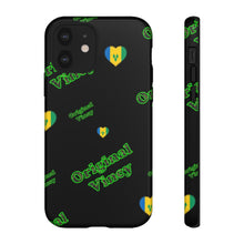 Load image into Gallery viewer, St. Vincent and the Grenadines Tough Phone Case Original Vincy (Black)