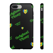 Load image into Gallery viewer, St. Vincent and the Grenadines Tough Phone Case Original Vincy (Black)