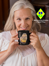 Load image into Gallery viewer, Sunset Sky in SVG - 11oz Black Coffee Mug (L)