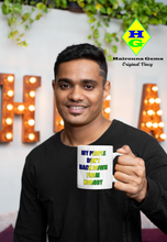 Load image into Gallery viewer, My People Don't Back Down - White glossy mug (MC) L