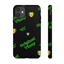 Load image into Gallery viewer, St. Vincent and the Grenadines Tough Phone Case Original Vincy (Black)
