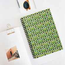 Load image into Gallery viewer, Spiral Lined Notebook - Frog Peepers