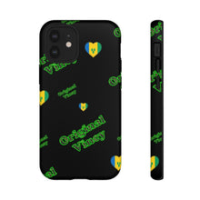Load image into Gallery viewer, St. Vincent and the Grenadines Tough Phone Case Original Vincy (Black)