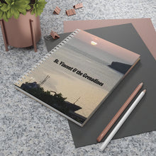 Load image into Gallery viewer, Sunset Off Edinboro Spiral Notebook