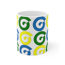 Load image into Gallery viewer, St. Vincent and the Grenadines Independence Spirals Ceramic Mugs (11oz\15oz)