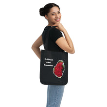 Load image into Gallery viewer, St. Vincent and the Grenadines Eco-friendly Organic Canvas Tote Bag - Ixora Flowers