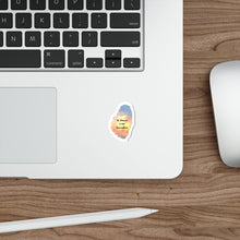 Load image into Gallery viewer, St. Vincent and the Grenadines Die-Cut Stickers - St. Vincent Sunrise