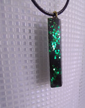 Load image into Gallery viewer, Volcanic Ash Pendant - Glitter Accents