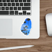 Load image into Gallery viewer, St. Vincent and the Grenadines Die-Cut Stickers - Palm Trees in the Grenadines