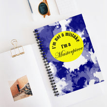 Load image into Gallery viewer, I'm Not a Mistake, Spiral Lined Notebook