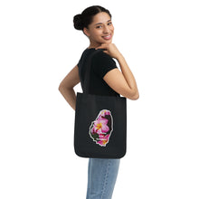 Load image into Gallery viewer, St. Vincent and the Grenadines Eco-friendly Organic Canvas Tote Bag - Frangipani Flowers