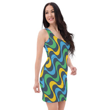 Load image into Gallery viewer, Vincy Squiggle Dress