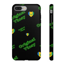 Load image into Gallery viewer, St. Vincent and the Grenadines Tough Phone Case Original Vincy (Black)
