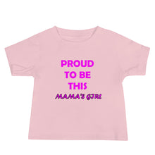 Load image into Gallery viewer, Baby Jersey Short Sleeve Tee - Mama's Girl