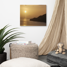 Load image into Gallery viewer, Sun Setting Off Edinboro Point Canvas Wall Art