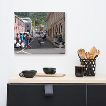 Load image into Gallery viewer, St. Vincent and the Grenadines Canvas Wall Art - Saturday Morning Shopping