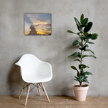 Load image into Gallery viewer, Sunset Shadow Over Kingstown St. Vincent Canvas Wall Art